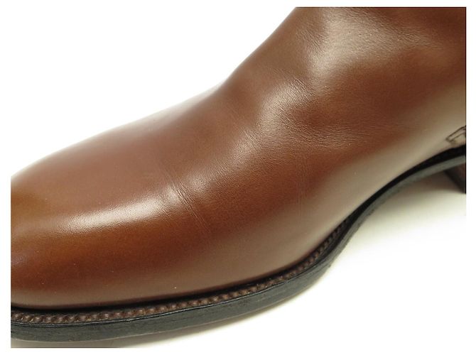 BOTAS JODHPUR JM WESTON 722 8.5D 42.5 COURO MARROM - vista 10