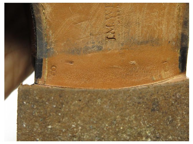 BOTAS JODHPUR JM WESTON 722 8.5D 42.5 COURO MARROM - vista 8