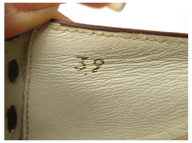 SCARPE LOUIS VUITTON SANDALI 39 PIATTAFORME HORIZON CON TACCHI A CUNEA Crudo - vista 10
