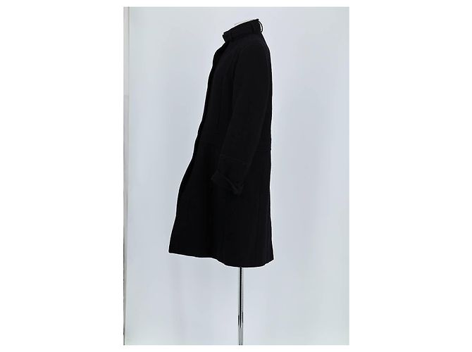 Max Mara Abrigo de lana negro - vista 5