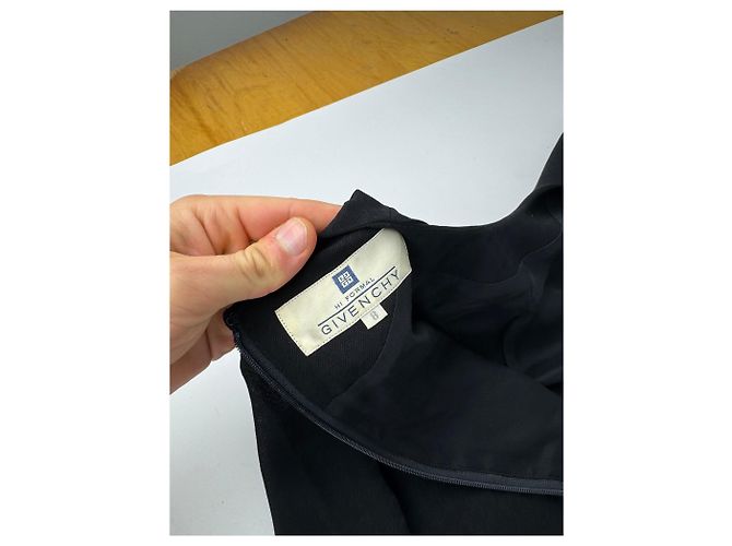 Vintage Givenchy Schwarzes Kleid M - Ansicht 11