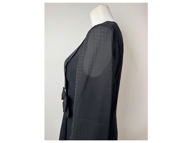 Vintage Givenchy Schwarzes Kleid M - Ansicht 15