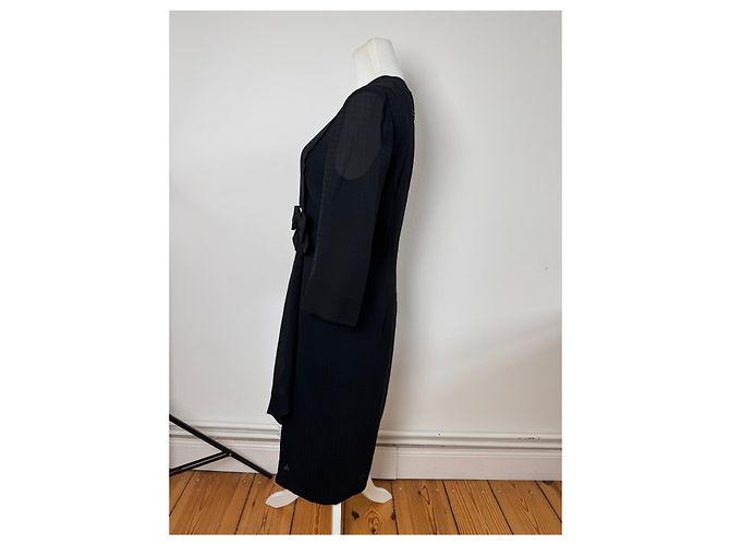 Vintage Givenchy Schwarzes Kleid M - Ansicht 2