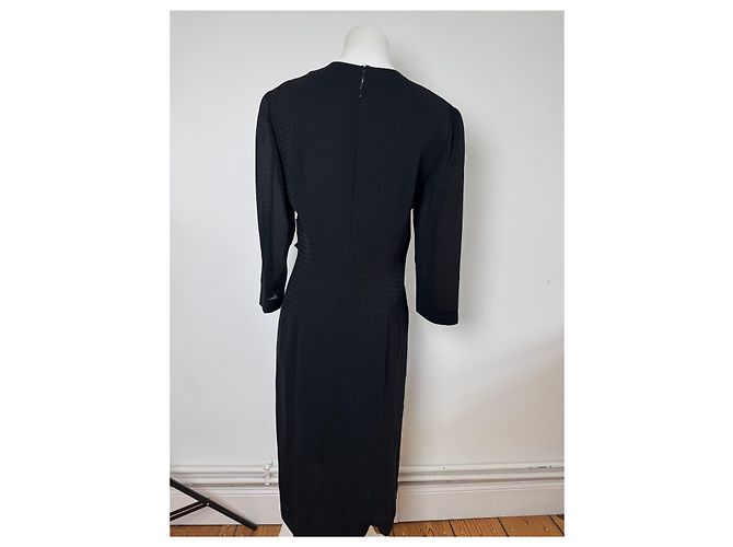Vintage Givenchy Schwarzes Kleid M - Ansicht 8