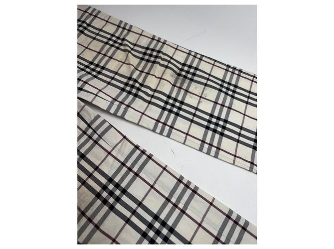 Vintage Burberry Nova Check Hose Beige M - Ansicht 5