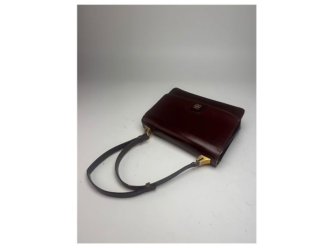 Vintage Givenchy Ledertasche braun - Ansicht 7