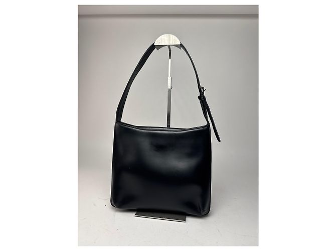 Vintage Givenchy Ledertasche schwarz - Ansicht 15