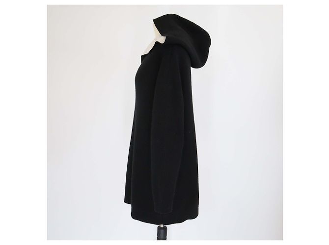 Schwarzer Cashmere-Mix J'adior 8 Kapuzenpullover von Christian Dior - Ansicht 2