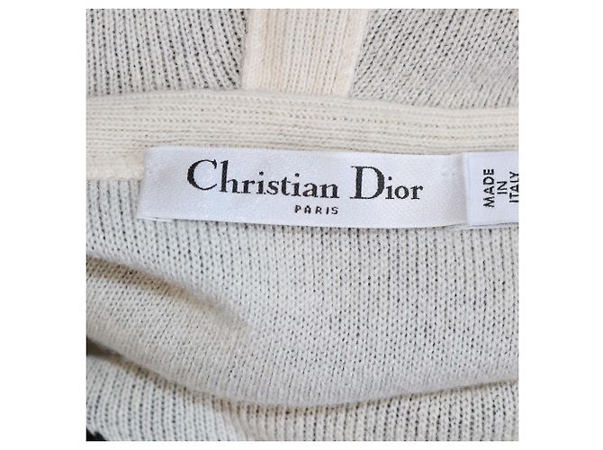Schwarzer Cashmere-Mix J'adior 8 Kapuzenpullover von Christian Dior - Ansicht 6