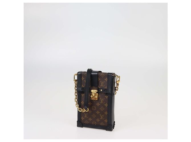 Borsa a tracolla Pochette Trunk Vertical in tela Monogram Louis Vuitton - vista 2