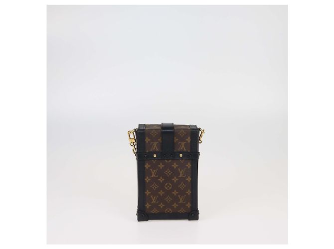Borsa a tracolla Pochette Trunk Vertical in tela Monogram Louis Vuitton - vista 3