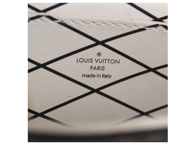 Borsa a tracolla Pochette Trunk Vertical in tela Monogram Louis Vuitton - vista 5