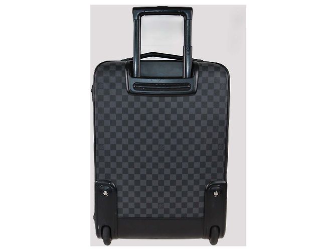 Valigia Louis Vuitton Damier Graphite Canvas Pegase 55 - vista 3