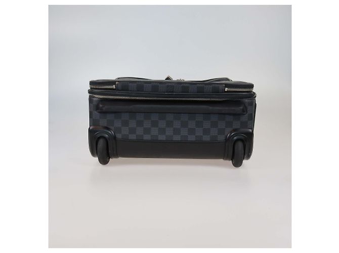 Valigia Louis Vuitton Damier Graphite Canvas Pegase 55 - vista 4