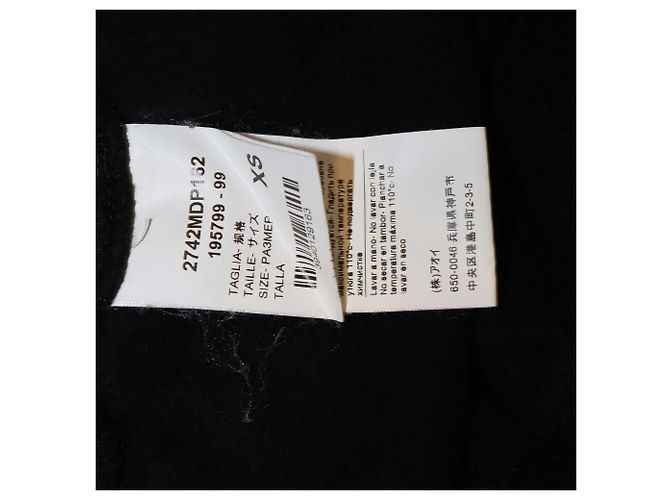 Pantalones jogger de cuadros negros/blancos de algodón MSGM - vista 6