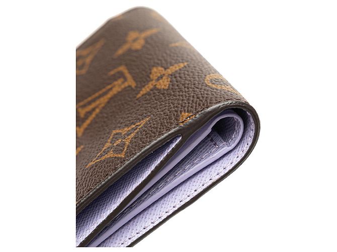 Portafoglio Bifold Lisa Monogramma Louis Vuitton Marrone - vista 4