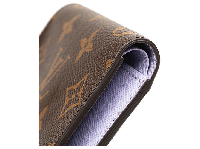Portafoglio Bifold Lisa Monogramma Louis Vuitton Marrone - vista 5