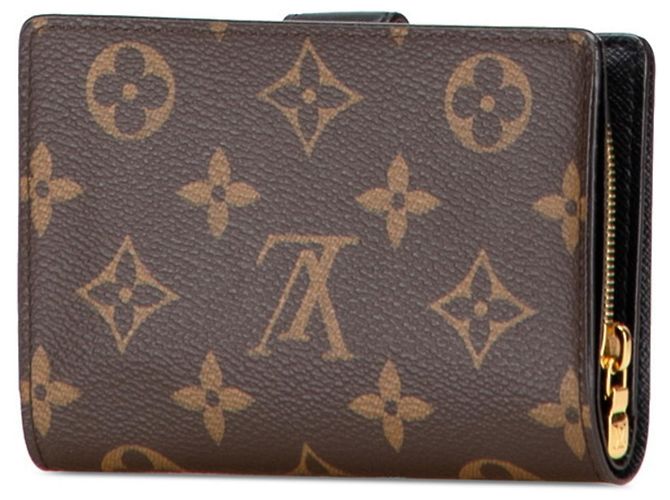 Louis Vuitton Monogram Giant Reverse Portemonnaie Juliet Bifold Braun - Ansicht 2