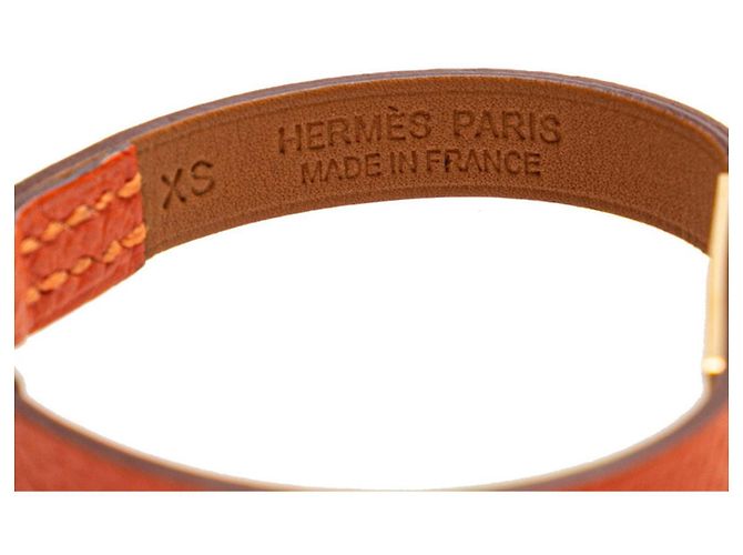 Hermès Rival Mini Armband Golden Orange - Ansicht 4