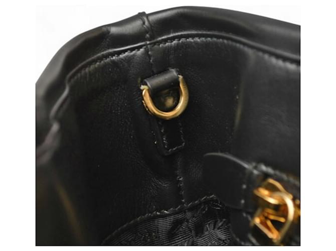 Prada 2-Wege Tote/Schultertasche Schwarz - Ansicht 13