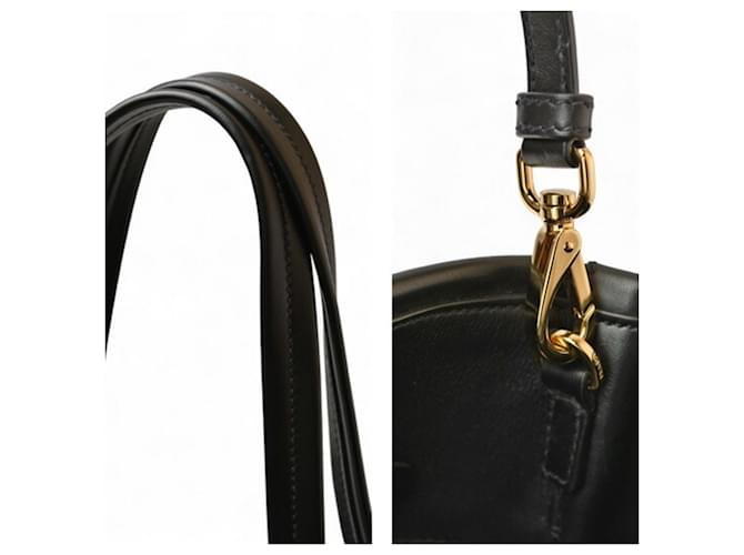 Prada 2-Wege Tote/Schultertasche Schwarz - Ansicht 4