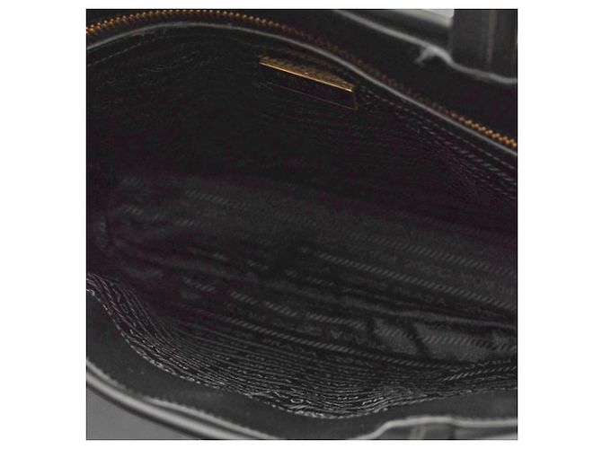 Prada 2-Wege Tote/Schultertasche Schwarz - Ansicht 9