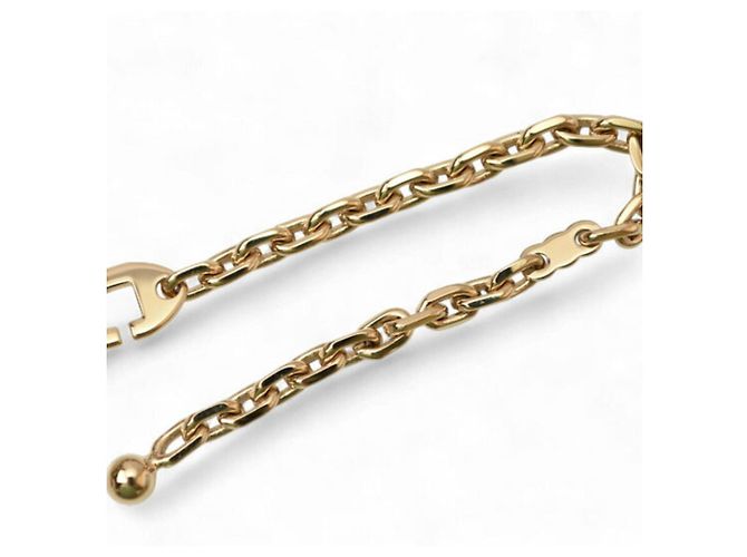 Portachiavi Clip Hermès HERMES Charm Holder Guanto Fillou D'oro - vista 5