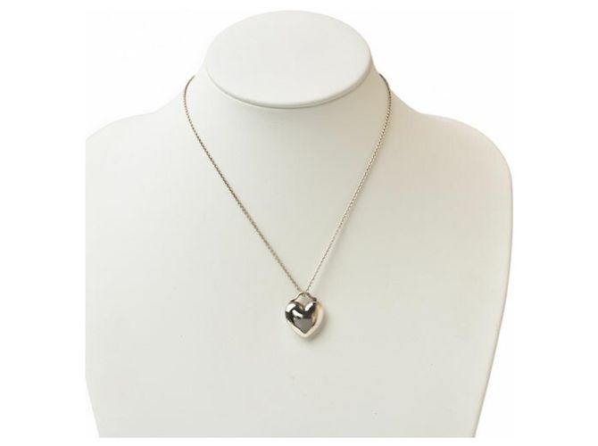 Tiffany & Co. Silber Sentimental Anhänger Halskette - Ansicht 3