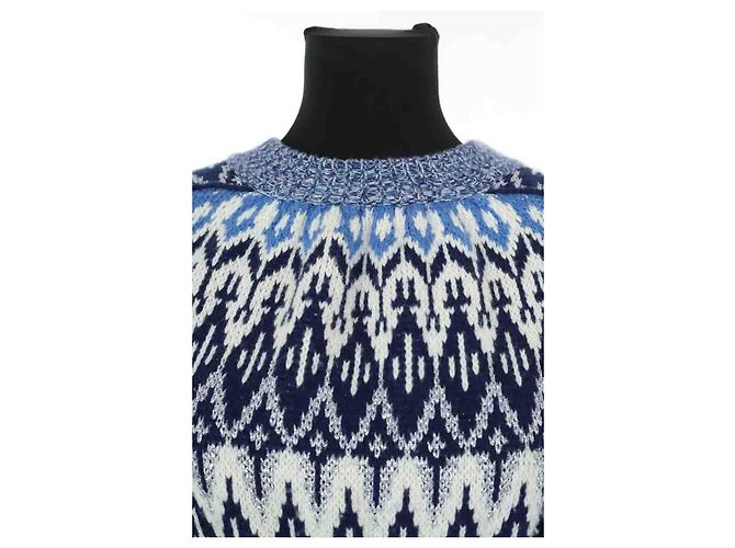 Paco Rabanne Jersey de lana azul - vista 2