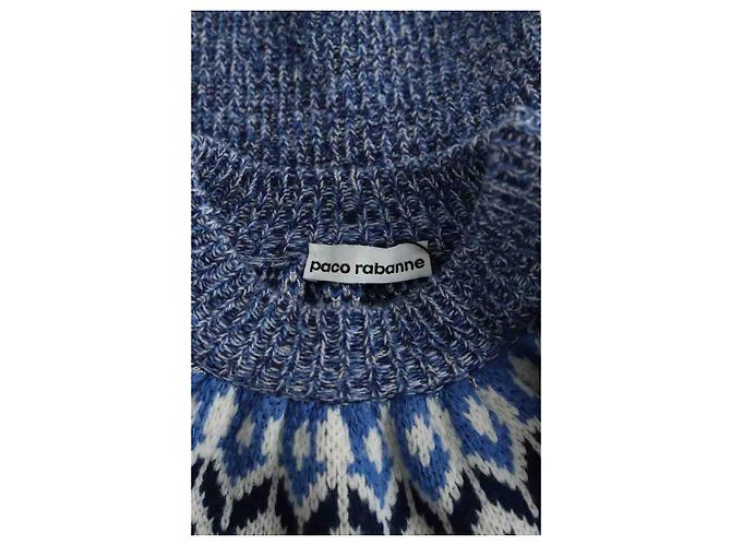 Paco Rabanne Jersey de lana azul - vista 5
