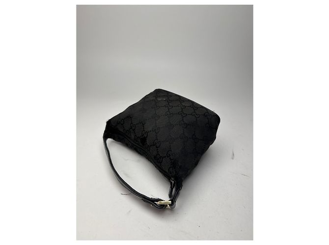 Vintage Mini Gucci Monogramm Tasche schwarz braun - Ansicht 11