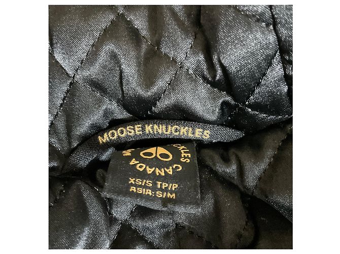 Jade Kunstfelljacke der Moss Gold Serie von Moose Knuckles Grün - Ansicht 4