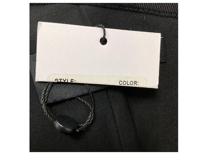 Autre Marque Schwarzes Nappa-Lammleder-Top mit einem Schulterträger von Brandon Maxwell - Ansicht 6