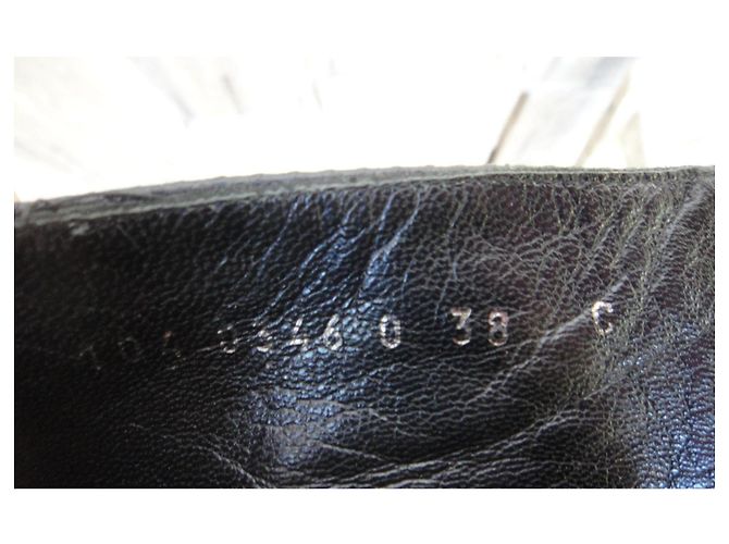 Stivaletti Gucci in pelle nera Nero - vista 8
