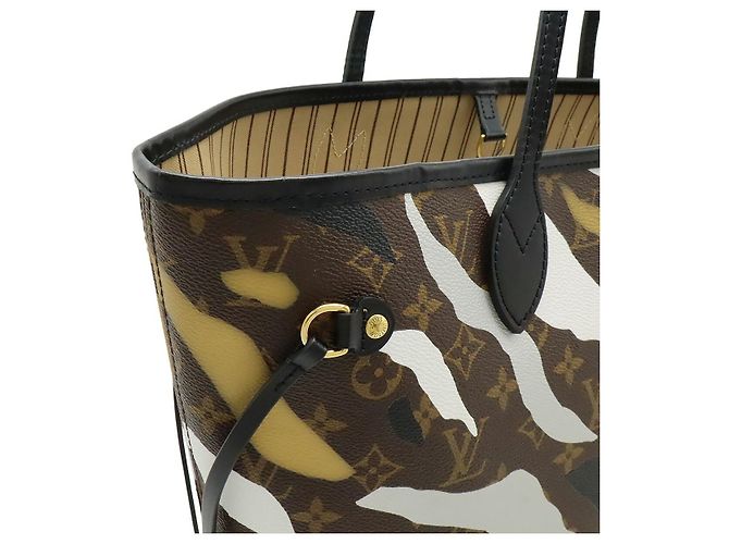 Louis Vuitton Monogram Neverfull MM Tote Bag Braun - Ansicht 5