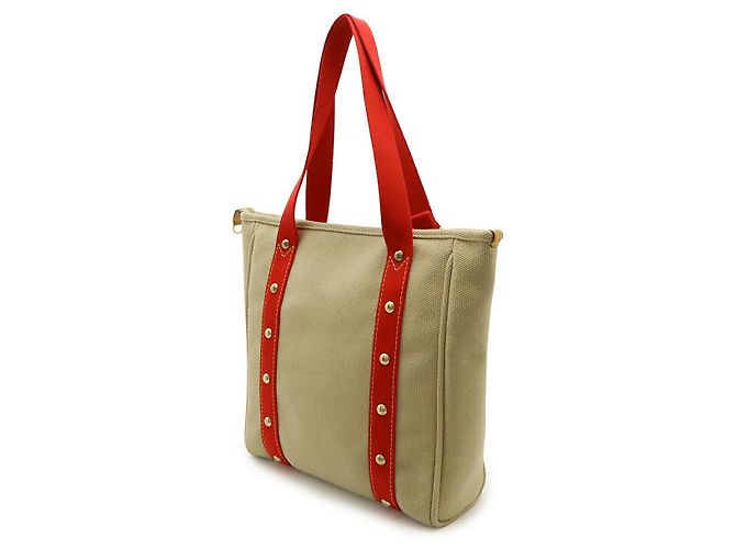 Louis Vuitton Antigua Cabas MM Tasche Braun Beige - Ansicht 2