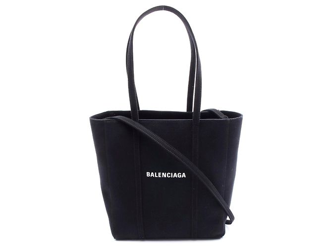 Balenciaga Canvas Everyday Tote XS Bag Black Cloth ref.2559310 - Joli ...