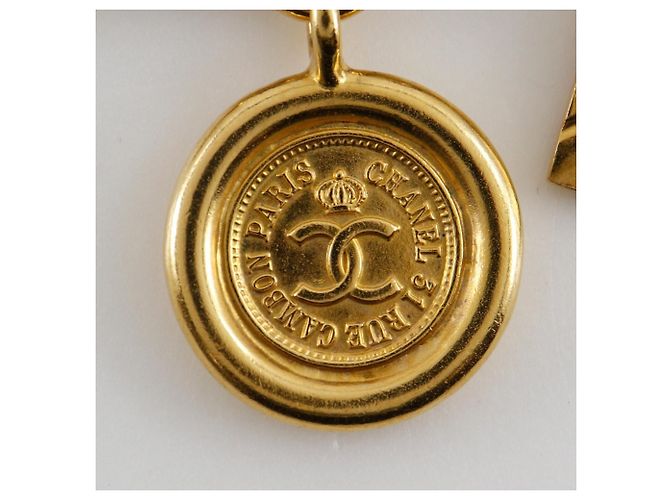 Spilla Charm Icona Chanel D'oro - vista 4