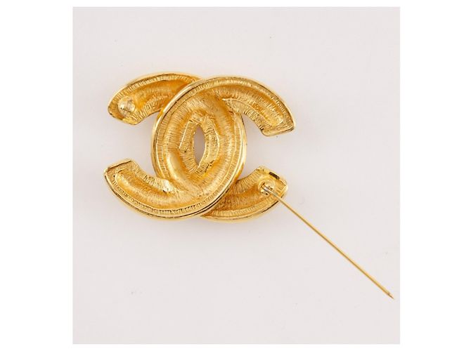 Spilla placcata in oro Coco Mark di CHANEL D'oro - vista 3
