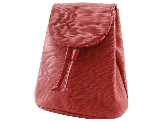 Fendi Mini Rucksack Rot Leder - Ansicht 2
