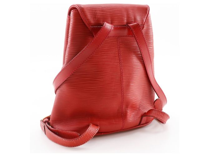 Fendi Mini Rucksack Rot Leder - Ansicht 3