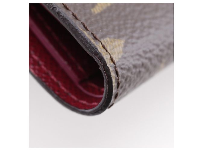 Cartera Tri-fold Victorine de Louis Vuitton Castaño Fucsia - vista 11