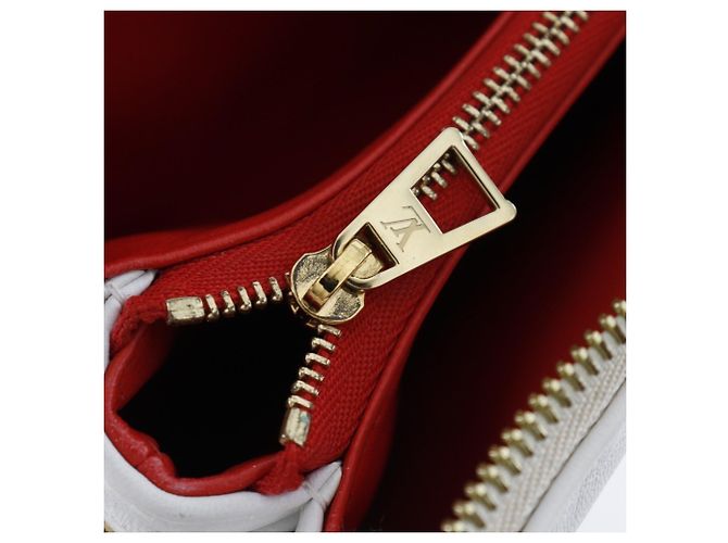 Louis Vuitton Kussan PM Shoulder Bag White Red Navy blue - view 14