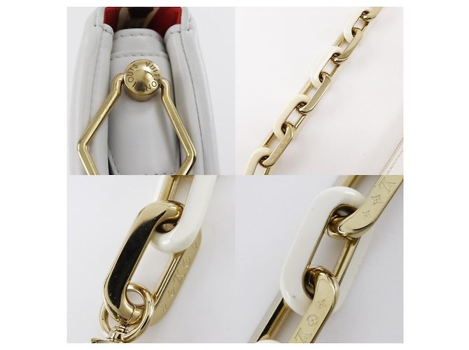 Louis Vuitton Kussan PM Shoulder Bag White Red Navy blue - view 7