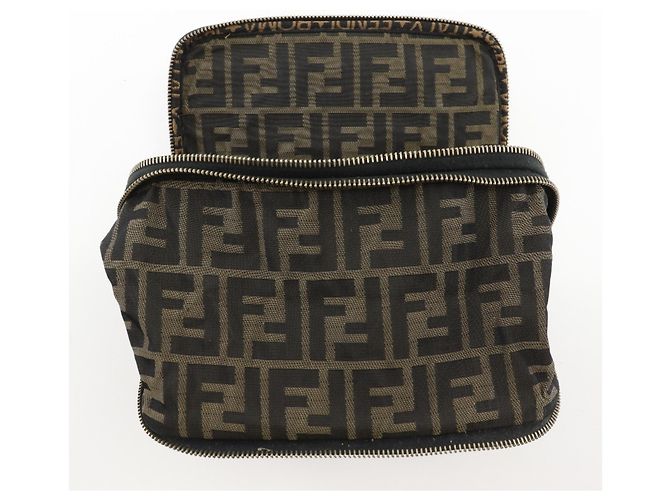 Pochette da Trucco Pieghevole Fendi Marrone - vista 12