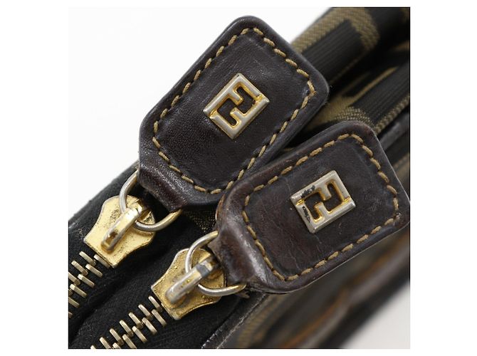 Pochette da Trucco Pieghevole Fendi Marrone - vista 18