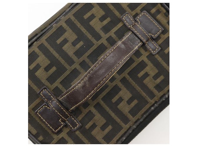 Pochette da Trucco Pieghevole Fendi Marrone - vista 5
