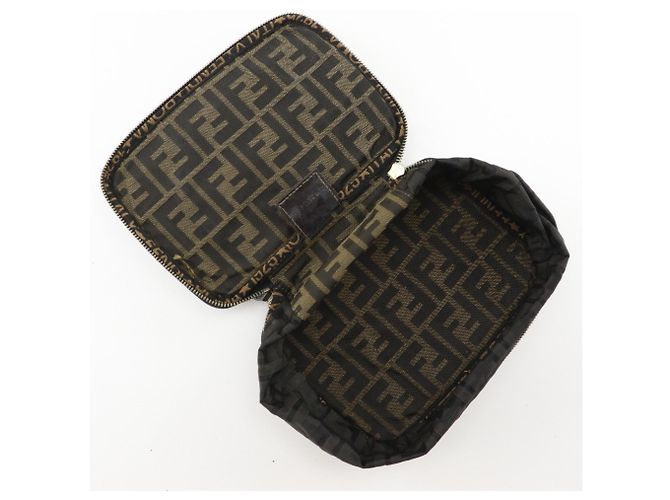 Pochette da Trucco Pieghevole Fendi Marrone - vista 6