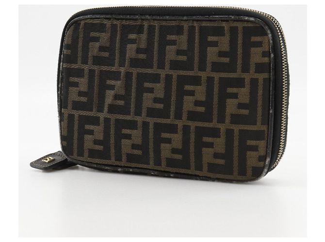 Pochette da Trucco Pieghevole Fendi Marrone - vista 8