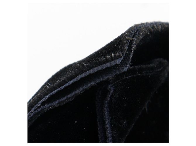 Fermaglio in nastro Camelia di Chanel Nero Bianco - vista 10